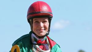 Jockey Chel-c Bailey rode her first winner recently at Oaklawn Park after previously competing as an MMA fighter.